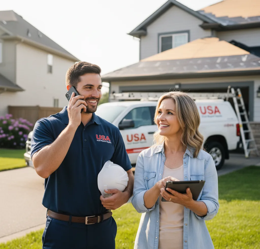 USA Roof Repair Experts customer support in Southampton